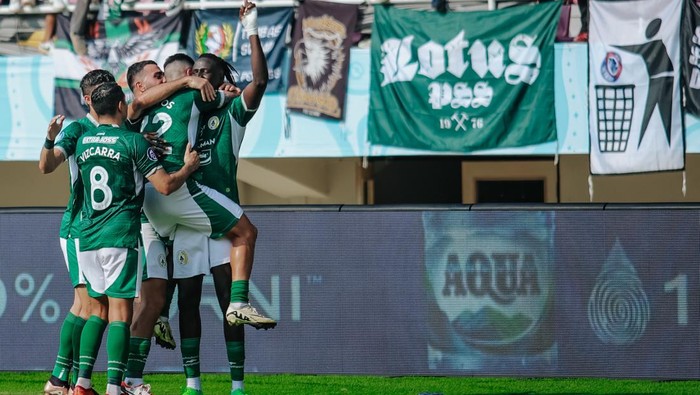 Laga PSS Sleman vs Arema FC, Senin (15/4/2024).