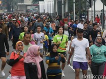 Antusias Warga Ramaikan CFD Setelah 2 Pekan Absen