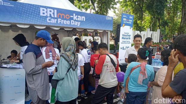 Car Free Day BRI Surabaya