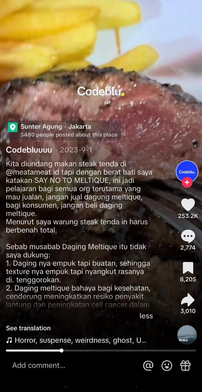 Imbas Review Codeblu Warung Steak Ini Nyaris Bangkrut, Ini Kronologinya