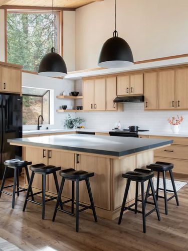 Island Dapur Bergaya Skandinavia