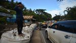 Foto-foto Terkini Jalan Amblas di Tanah Datar