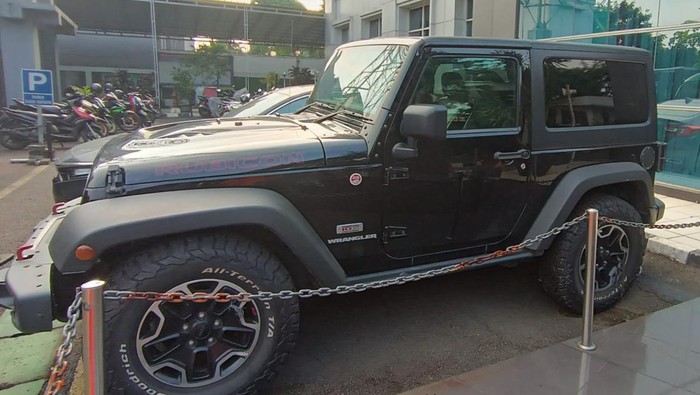 Jeep Wrangler Rubicon bekas Mario Dandy