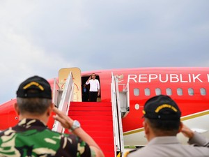 Didampingi Basuki, Jokowi Kunker ke Gorontalo Resmikan Infrastruktur