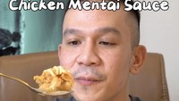 Potret lain adalah ketika Jordi Onsu mempromosikan hidangan di Kafe Kopi AA. Ia mencicipi beragam hidangan andalannya, termasuk chicken mentai sauce. Foto: Instagram jordionsu