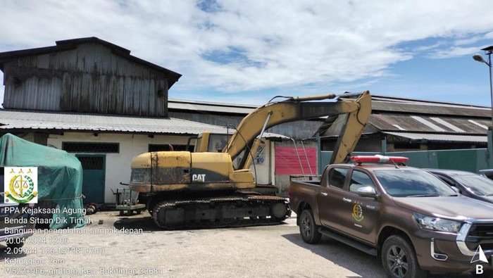 Kejagung Sita Ekskavator, Buldoser hingga 4 Smelter di Kasus Korupsi Timah