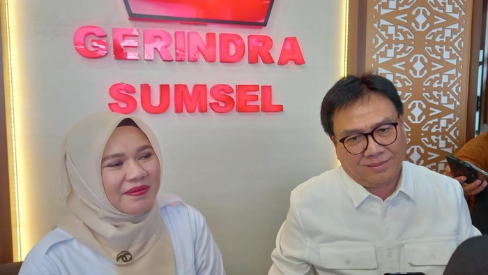 Ketua DPD Gerindra Sumsel Kartika Sandra Desi menugaskan HNU di Pilkada Muara Enim.