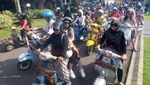 200 Perempuan Pecinta Skuter Turun ke Jalan Peringati Hari Kartini