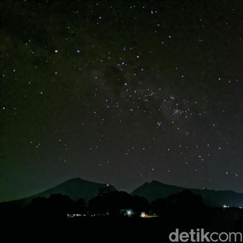 Pesona savana Lendang Dangar di kaki Gunung Rinjani, Lombok, NTB.