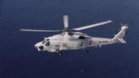 Pejabat mengatakan helikopter tersebut tampaknya jatuh saat pelatihan malam hari dalam agenda untuk melawan kapal selam di lepas pantai Kepulauan Izu di Samudra Pasifik.