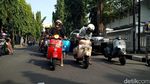 Lady Scooter Kota Kediri Peringati Hari Kartini dengan Riding Pakai Kebaya
