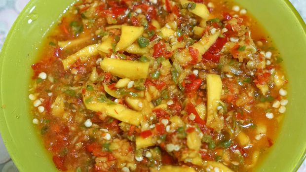 Resep Sambal Mangga Cincang Resep Sambal Mangga Cincang