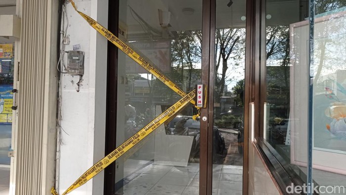 Ruko di Kelapa Gading, Jakut TKP pembunuhan wanita hamil. (Taufiq/detikcom)