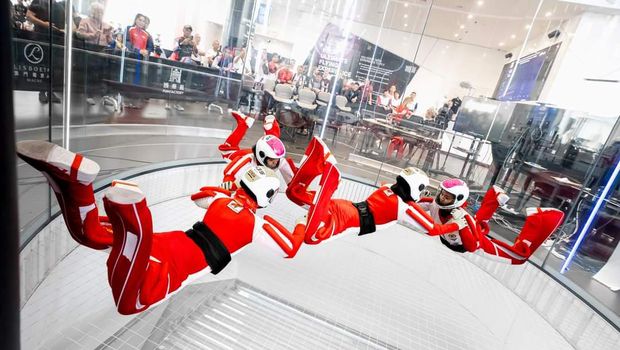 Timnas Indoor Sky Diving Indonesia raih medali di Kejuaraan Asia