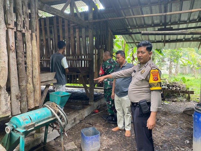 TKP Pencurian Kambing di Bogor
