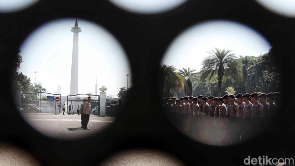 7.783 Personel Keamanan Jaga Sidang Putusan Sengketa Pilpres