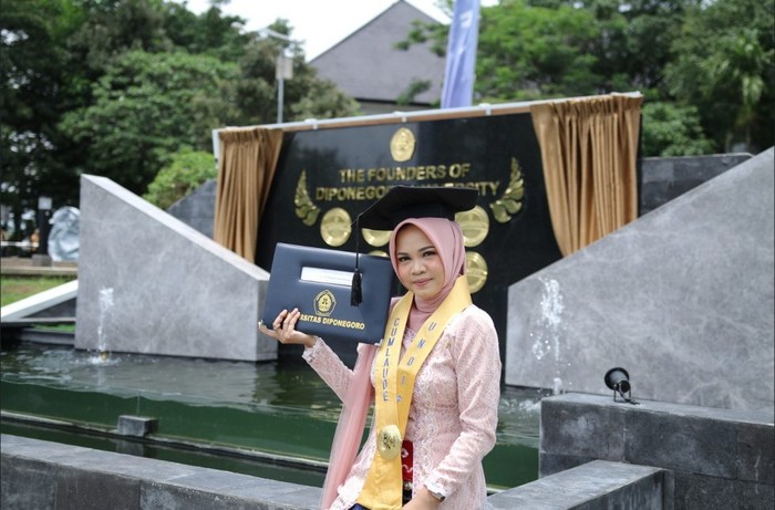 Alihsan Rahmawati, alumnus sarjana terapan Undip dengan 3 paten