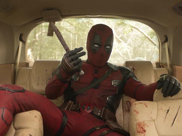 Cuplikan adegan dalam film Deadpool and Wolverine.