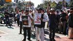 Demo Warnai Sidang Putusan Sengketa Pilpres di Patung Kuda