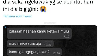Maaf, saya emang orangnya receh banget. Foto: X/martabakismissu