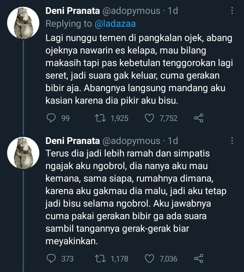 Kejadian yang dibagikan netizen Indonesia ini benar-benar absurd. Kalau kamu punya cerita yang lebih aneh, boleh banget share di kolom komentar.