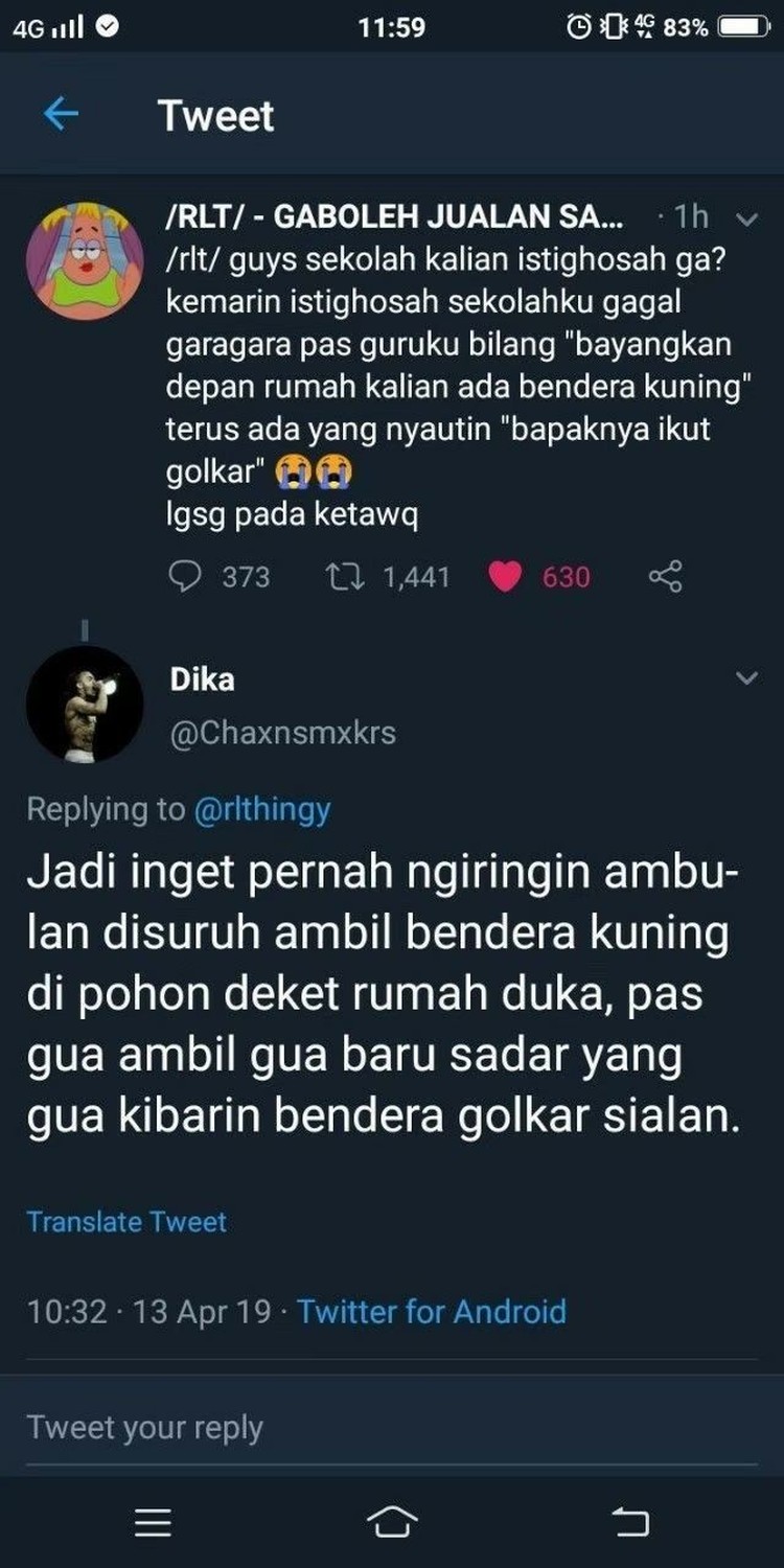 Kejadian yang dibagikan netizen Indonesia ini benar-benar absurd. Kalau kamu punya cerita yang lebih aneh, boleh banget share di kolom komentar.