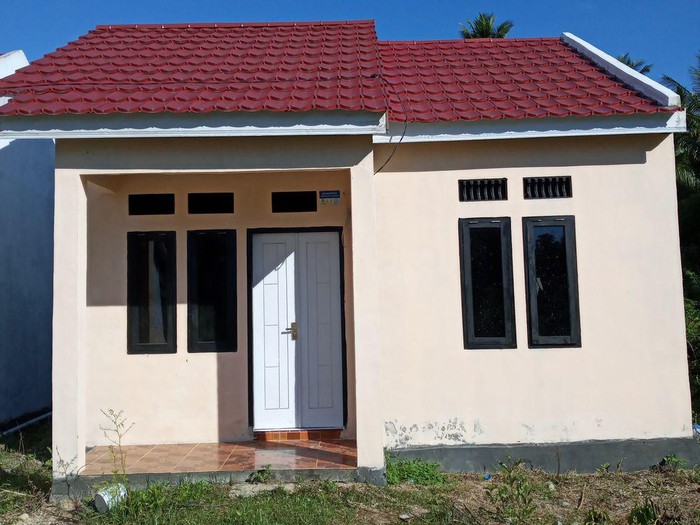 Tampilan depan rumah Griya Duhiadaa Permai.