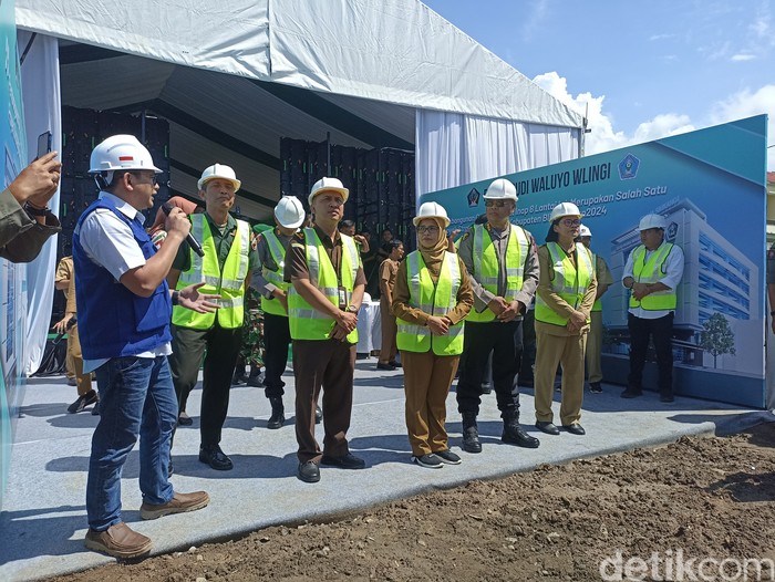 groundbreaking pembangunan RSUD Ngudi Waluyo Wlingi