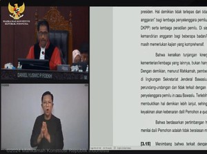 Soal Nana Sudjana Sambut Prabowo, MK Tak Temukan Bukti Pelanggaran