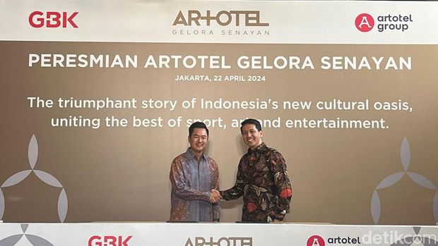 Hotel Atlet Century Park di Senayan berpindah pengelolaan ke Artotel Group dan resmi berubah nama menjadi Artotel Gelora Senayan mulai Senin (22/4/2024).