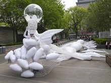 Karya Unik Seniman di China saat Peringati Hari Bumi Karya Unik Seniman di China saat Peringati Hari Bumi
