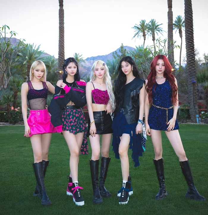 LE SSERAFIM tampil di minggu kedua Coachella 2024