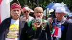 Massa Aksi Bersama Rakyat Berdaulat Terima Putusan MK