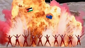 Duaaaarrrr! Indonesia meledak banget menghancurkan Yordania dan Australia. Foto: Twitter