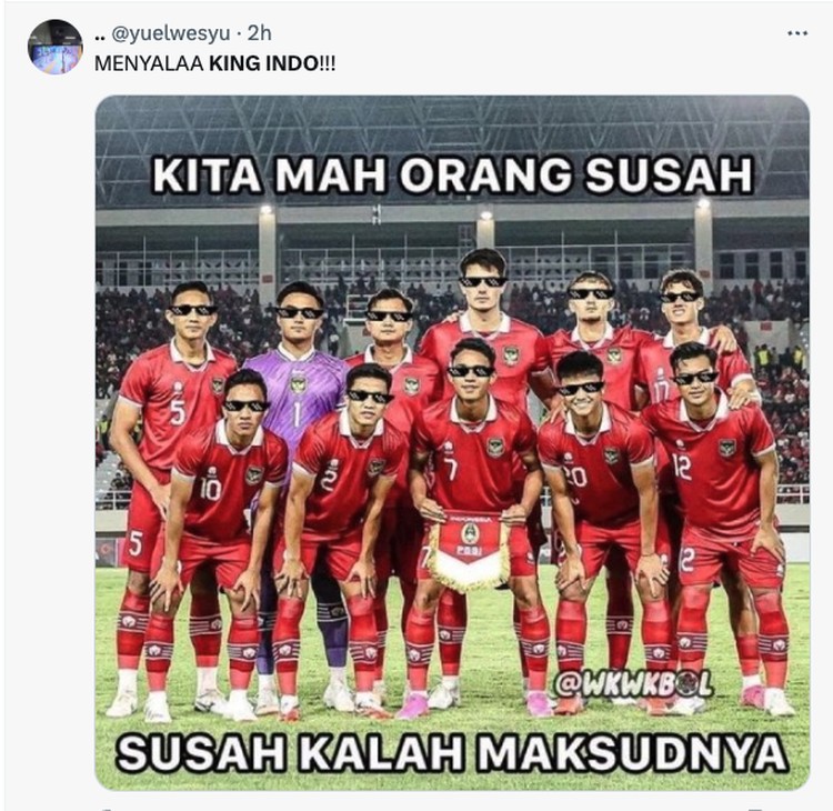 Meme Timnas Indonesia