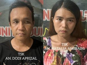 Pasutri Asal Bengkulu Curi Pikap Lalu Kabur ke Jambi