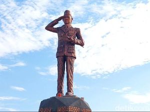 Sempat Tuai Protes, Patung Bung Karno di Banyuasin Kini Dinyatakan Mirip 70%
