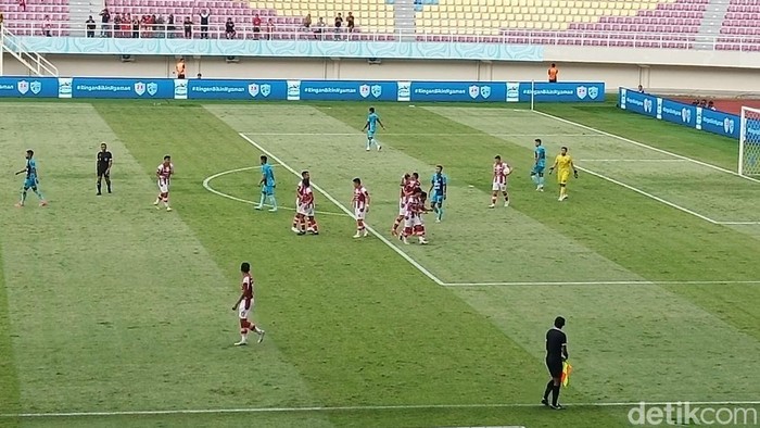 Persis Solo Vs Persikabo di Stadion Manahan, Solo, Senin (22/4/2024).