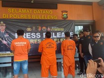 Polres Buleleng Tangkap Tiga Pelaku Narkoba, Amankan Sabu Seberat 52 Gram