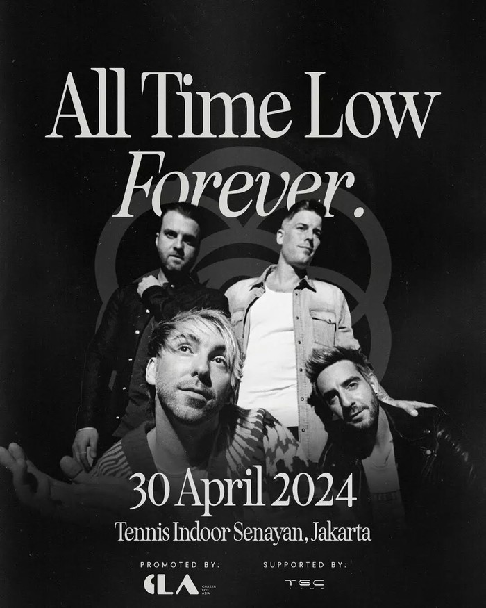 Poster Konser All Time Low