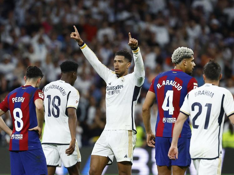 Potret Real Madrid Bungkam Barcelona, Bellingham Jadi Pahlawan