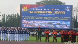 Potret Serunya Puncak HUT Ke-78 TNI AU di Lapangan AAU Jogja