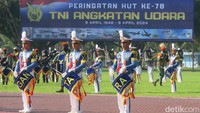 Puncak peringatan berlangsung di Jogja karena sejarah lahirnya TNI AU berawal di Jogja. Salah satu tokoh pentingnya adalah Agustinus Adisutjipto.