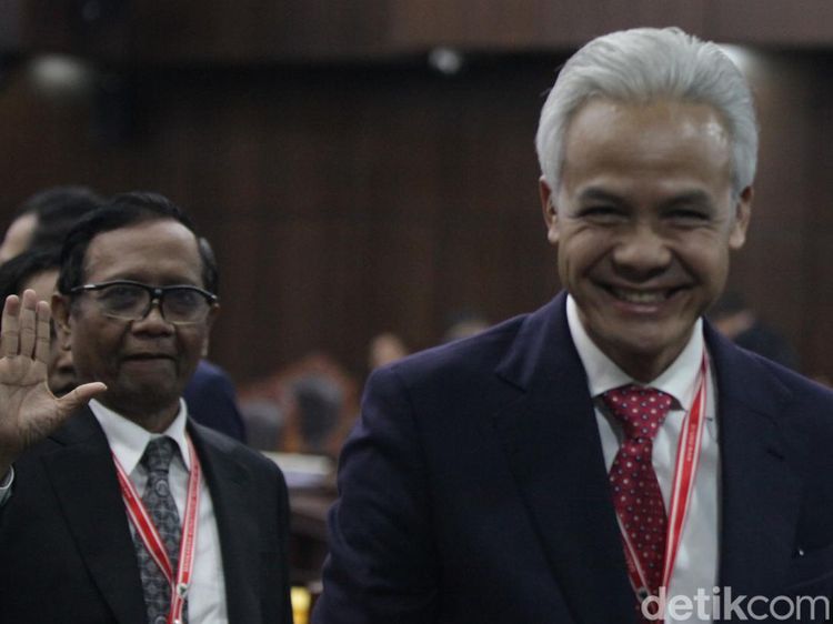 Reaksi Ganjar-Mahfud Saat Gugatan Pilpresnya Ditolak MK