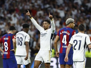 Real Madrid Vs Barcelona: Bellingham Menangkan El Real 3-2