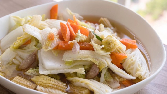 Resep Tumis Sawi Putih dan Jagung Muda