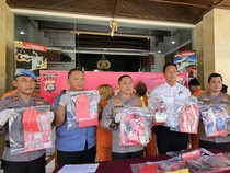 Polres Klungkung Tangkap 4 Pengedar Sabu, Penjual Komestik Terlibat