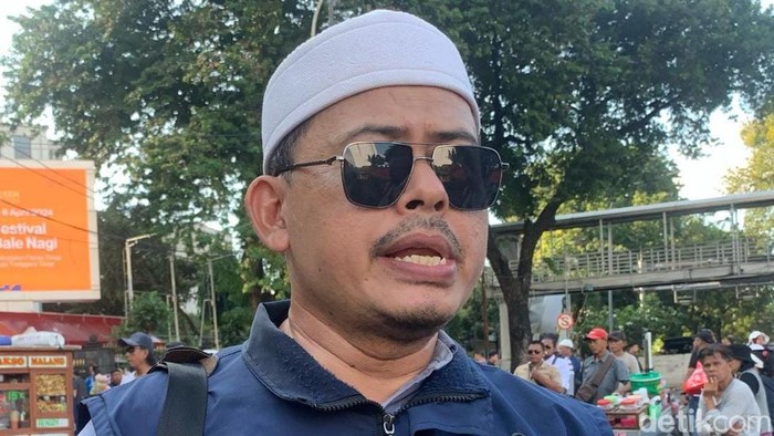 Sekretaris Majelis Syuro PA 212, Slamet Maarif (Kurniawan/detikcom).