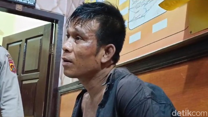 Suwandi, perampok tauke sawit di Jambi ditangkap polisi.