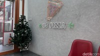 Lokasi restorannya berada di US Pizza, Jalan Kemang Raya No.122. Harga menu makanannya dibanderol mulai dari Rp 20.000an saja. Foto: detikcom/Diah Afrilian